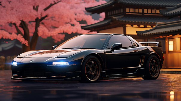 Free Ai Generated Car illustration and picture