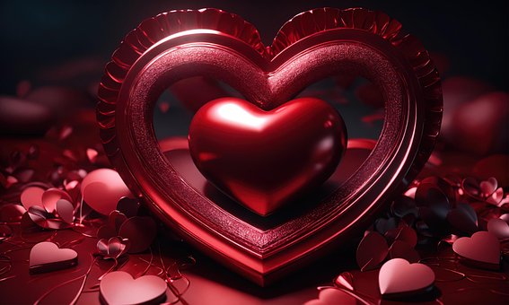 Ai Generiert, Herz, Liebe, Valentinstag
