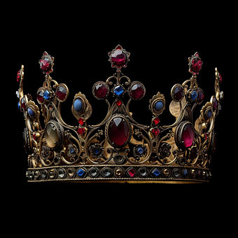 Krone, Prinzessin, König, Königin, Adel
