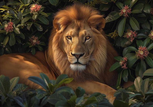 Ai Generiert, Löwe, Majestät, Tierwelt