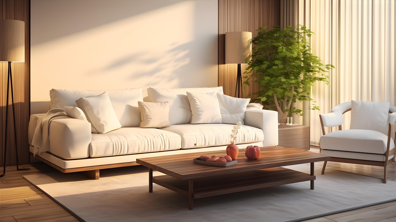 Download Ai Generated, Living Room, Interior Design. Royalty-Free Stock ...
