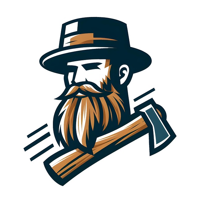 Free ai generated man woodcutter illustration