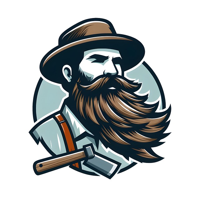 Free ai generated man woodcutter illustration