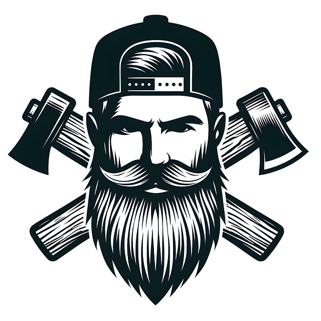 Free ai generated man woodcutter illustration