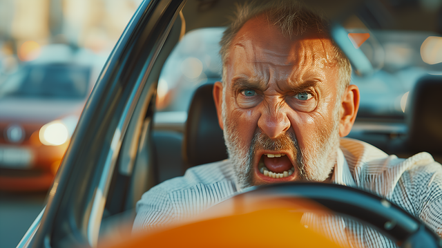 Download free HD stock image of Ai Generated Driver Free ai generated driver rage illustration