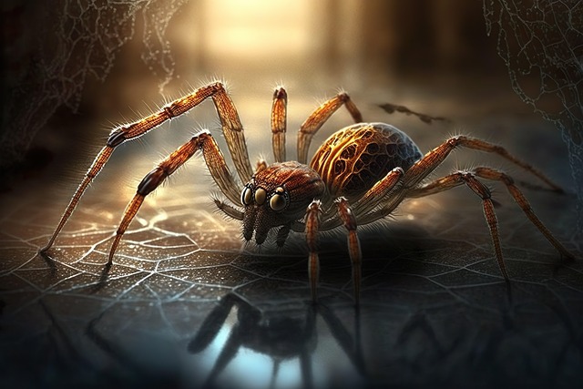 Free ai generated spider insect illustration