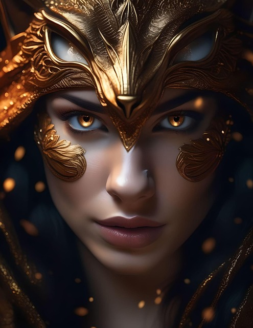 Ai Gerado, Mulher, Guerreiro, Fêmea