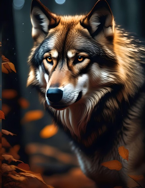 Ai Gerado, Lobo, Animal, Mamífero