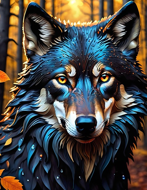 Ai Gerado, Lobo, Animal, Mamífero