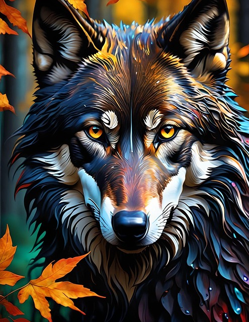 Ai Gerado, Lobo, Animal, Mamífero