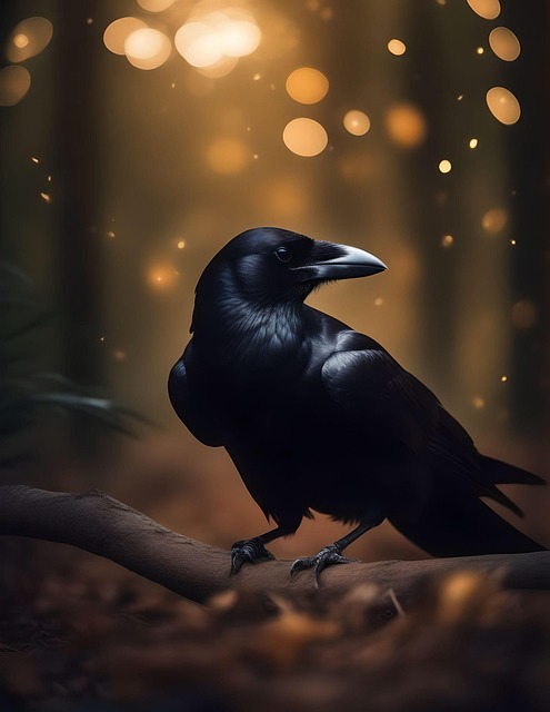 Ai Gerado, Corvo, Raven, Fantasia
