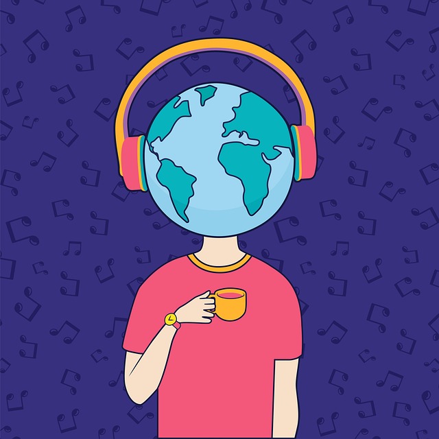 Free planet world audio illustration