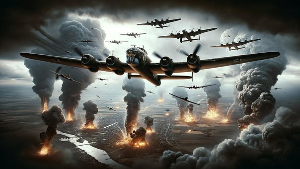 Ai Generado, Aviones, Bombarderos, Ww2