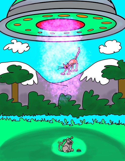 Free Ufo Spaceship illustration and picture