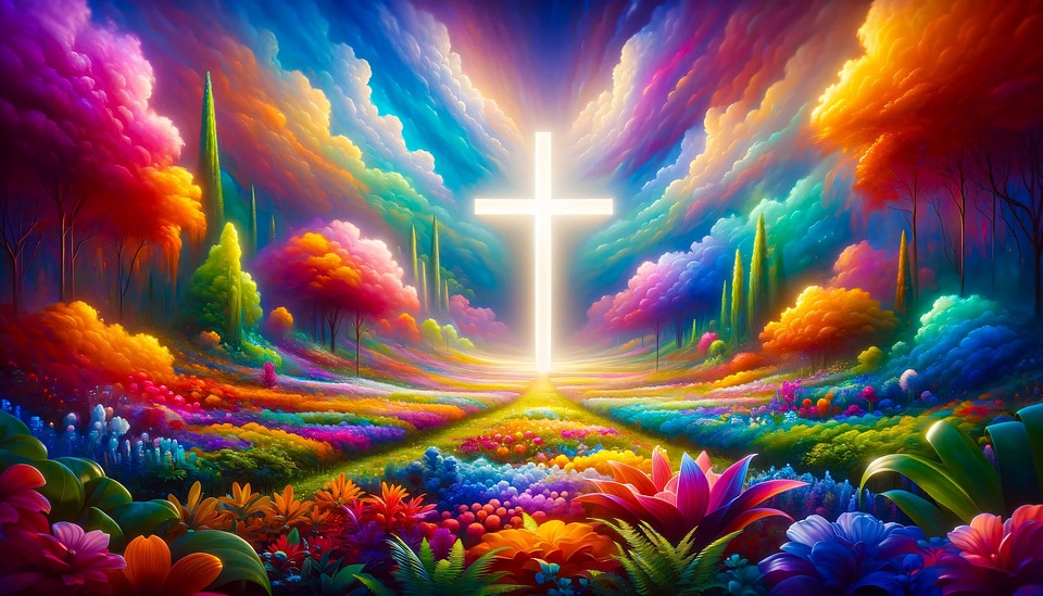 Tree Cross Cartoon Download Ai Generated Cross Trees Royalty-Free Stock Illustration Image ...