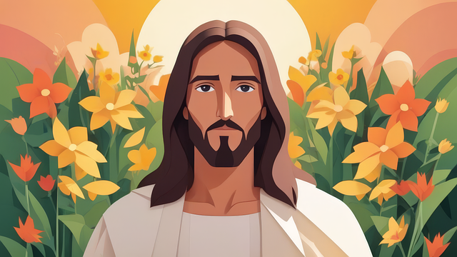 Free ai generated jesus christ illustration