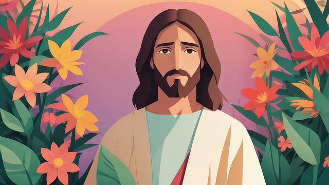 Free ai generated jesus christ illustration