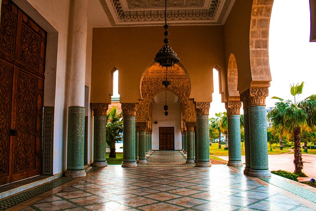 Moschee, Maroc, Marokko, Natur