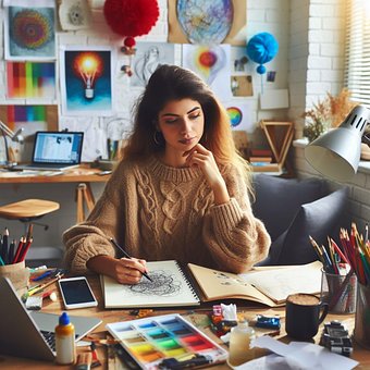 Design, Kreativ, Schreibtisch