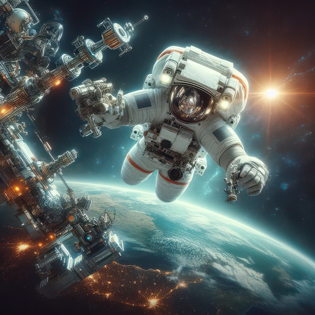 Ai Generiert, Astronaut, Weltraum
