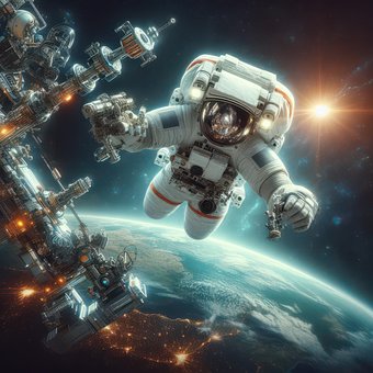 Free Ai Generated Astronaut illustration and picture