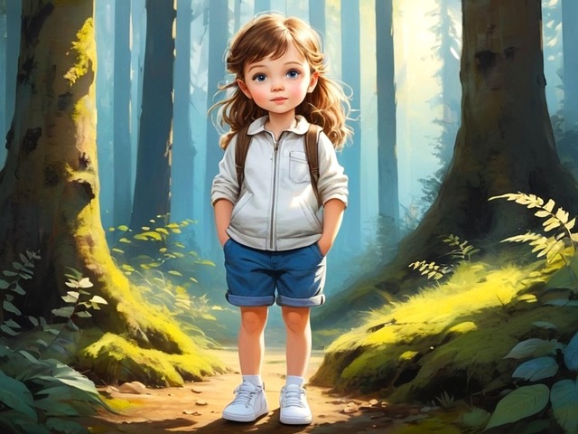 Free Ai Generated Girl illustration and picture