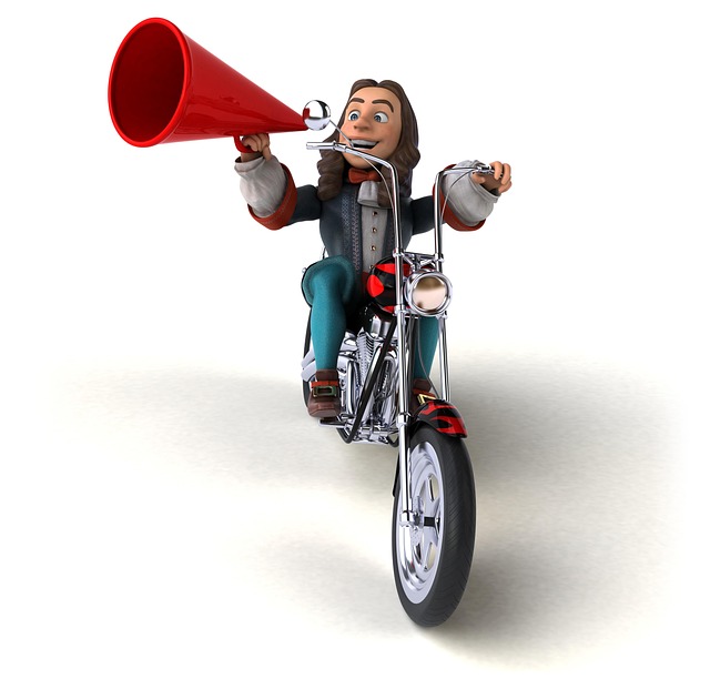 Free renaissance motorcycle aristocrat illustration