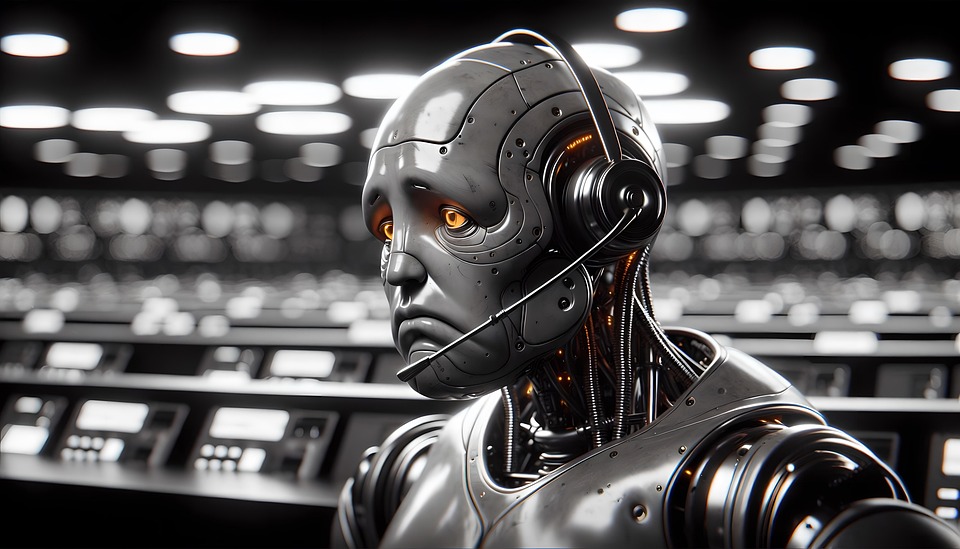 Download Ai Generated, Humanoid, Robot. Royalty-Free Stock Illustration ...