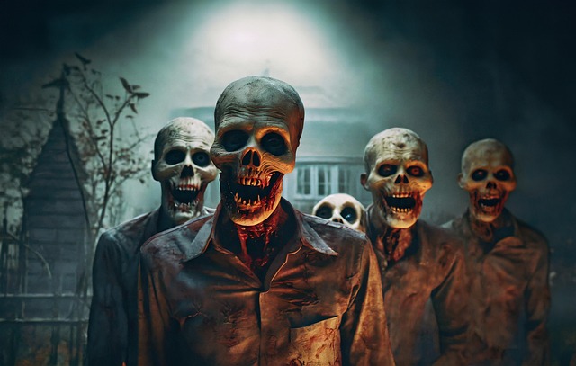 Download free HD stock image of Ai Generated Scary Free ai generated scary gruesome illustration