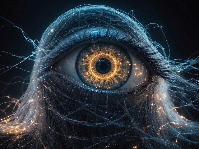 Free ai generated eye dream illustration