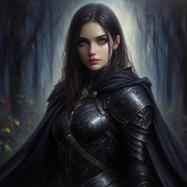 Download free HD stock image of Ai Generated Woman Free ai generated woman warrior illustration