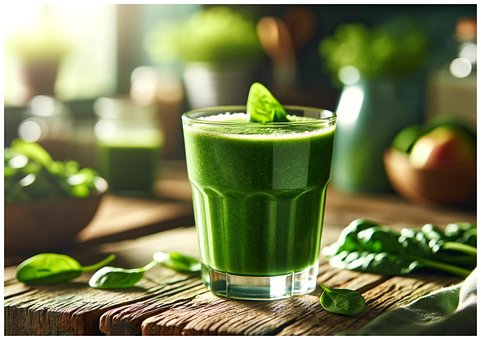 Ai Genereret, Grøn Smoothie, Smoothie