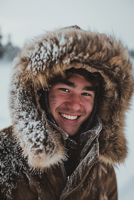 Free ai generated man smile illustration