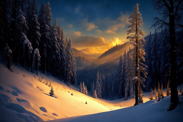 Winter, Schnee, Winterwald, Wald