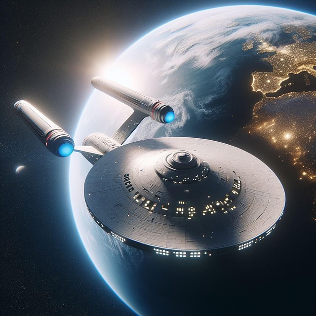 Free space spaceship spacecraft illustration