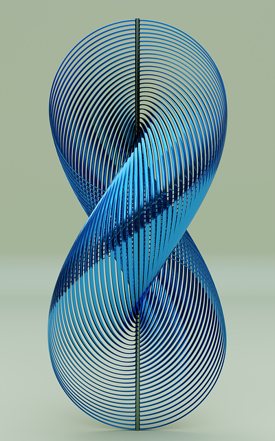 Elliptisk, Radial Array, Skulptur