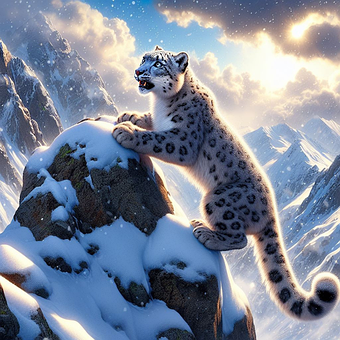 Free Leopard Animal illustration and picture