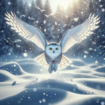 Free Ai Generated Owl illustration and picture