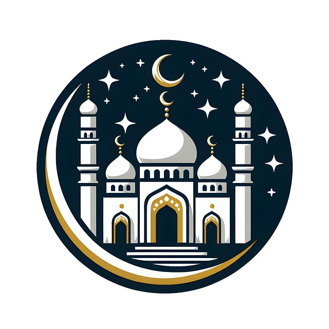 Free Ai Generated Mosque illustration and picture
