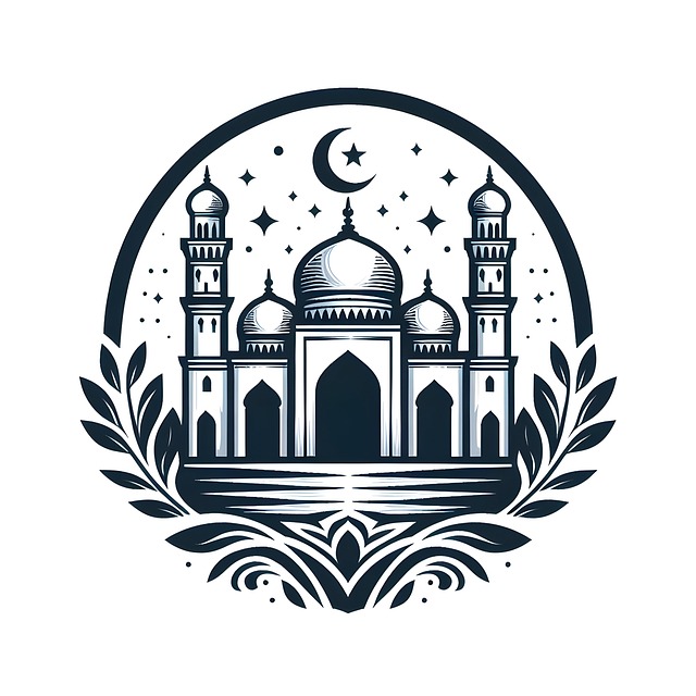Free Ai Generated Mosque illustration and picture