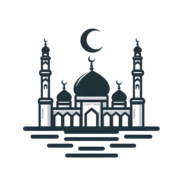 Download Ai Generated, Mosque, Ramadan. Royalty-Free Stock Illustration