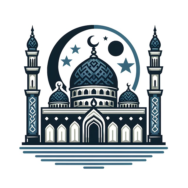 Free Ai Generated Mosque illustration and picture