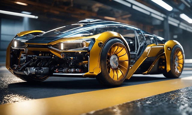 Free ai generated vehicle automobile illustration