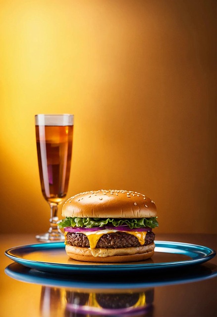 Free ai generated hamburger burger illustration