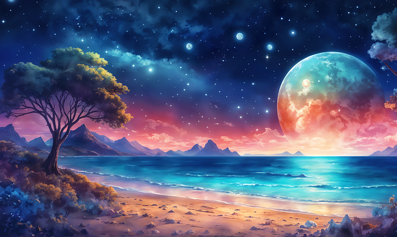 Free Ai Generated Space illustration and picture