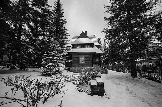 Free Winter Cottage photo and picture