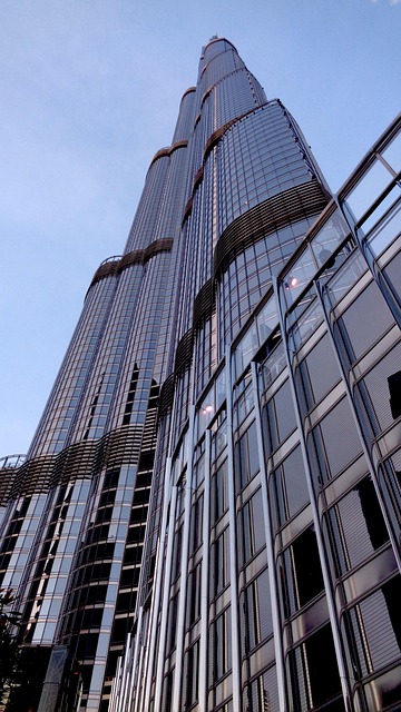 Dubai, By, Bygning, Arkitektur