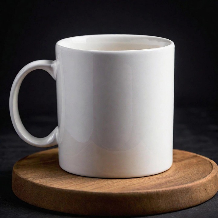 Empty Mug Download Mug, Mock Up, White. Royalty-Free Stock Illustration Image ...