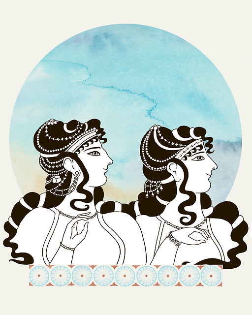 Minoan, Femeie, Vechi, Creta
