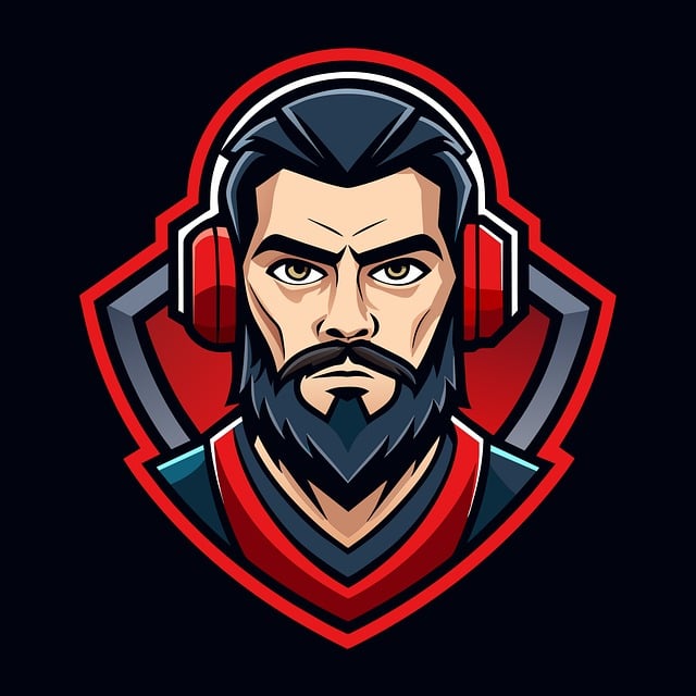 Free ai generated man logo vector